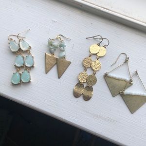 Set of francesca’s earrings
